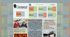 Desktop Screenshot of compeerfriends.org