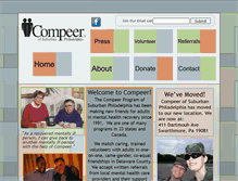 Tablet Screenshot of compeerfriends.org